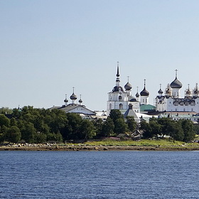 Соловецкий монастырь. Вид с моря